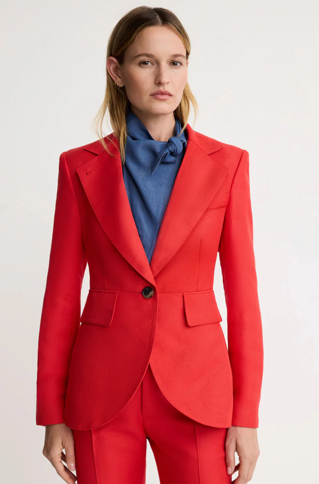 Seamed Blazer
