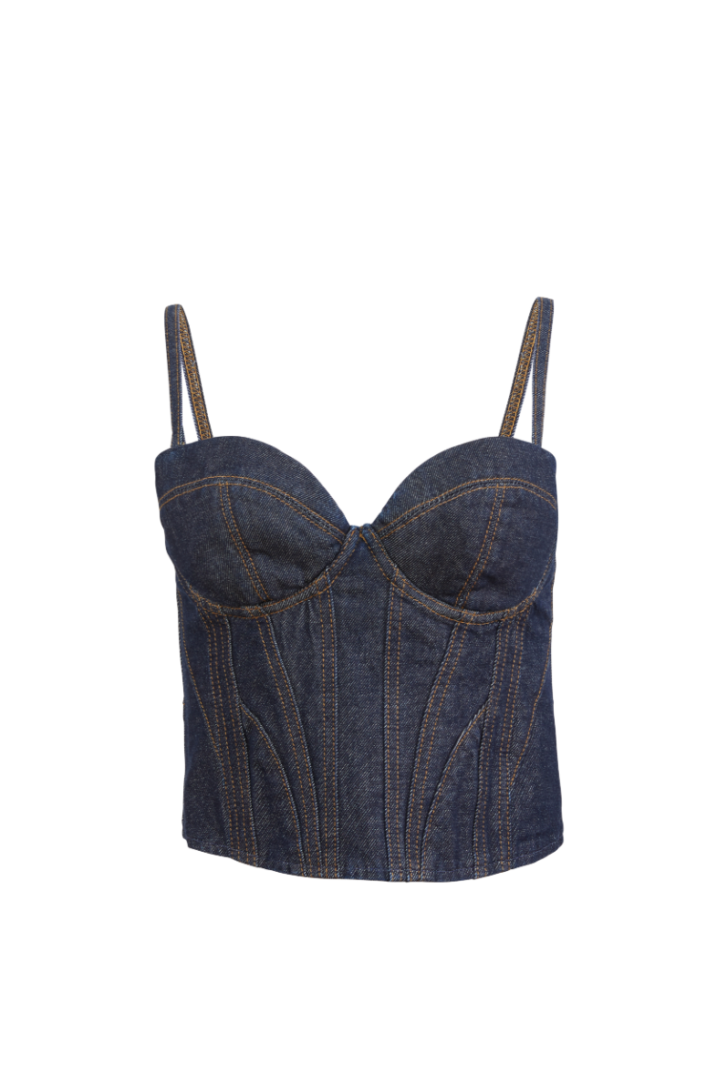 Denim Bustier