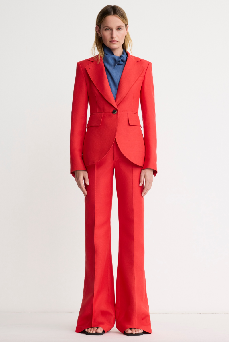Seamed Blazer