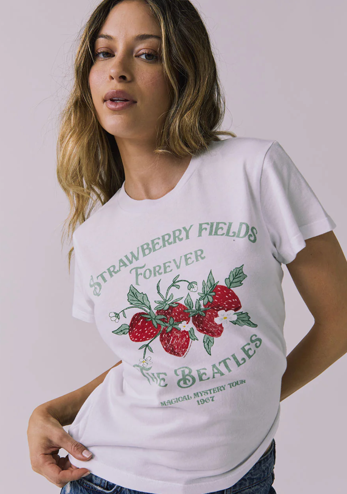 The Beatles Strawberry Fields Tee