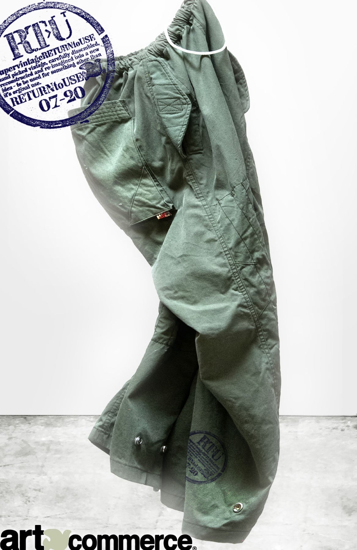 Flap/Snap Karate Bag Pant