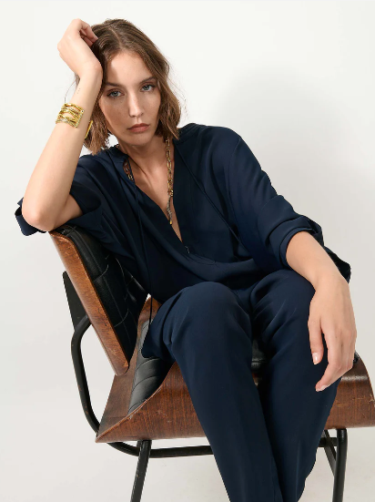 Tie Neck Jumpsuit