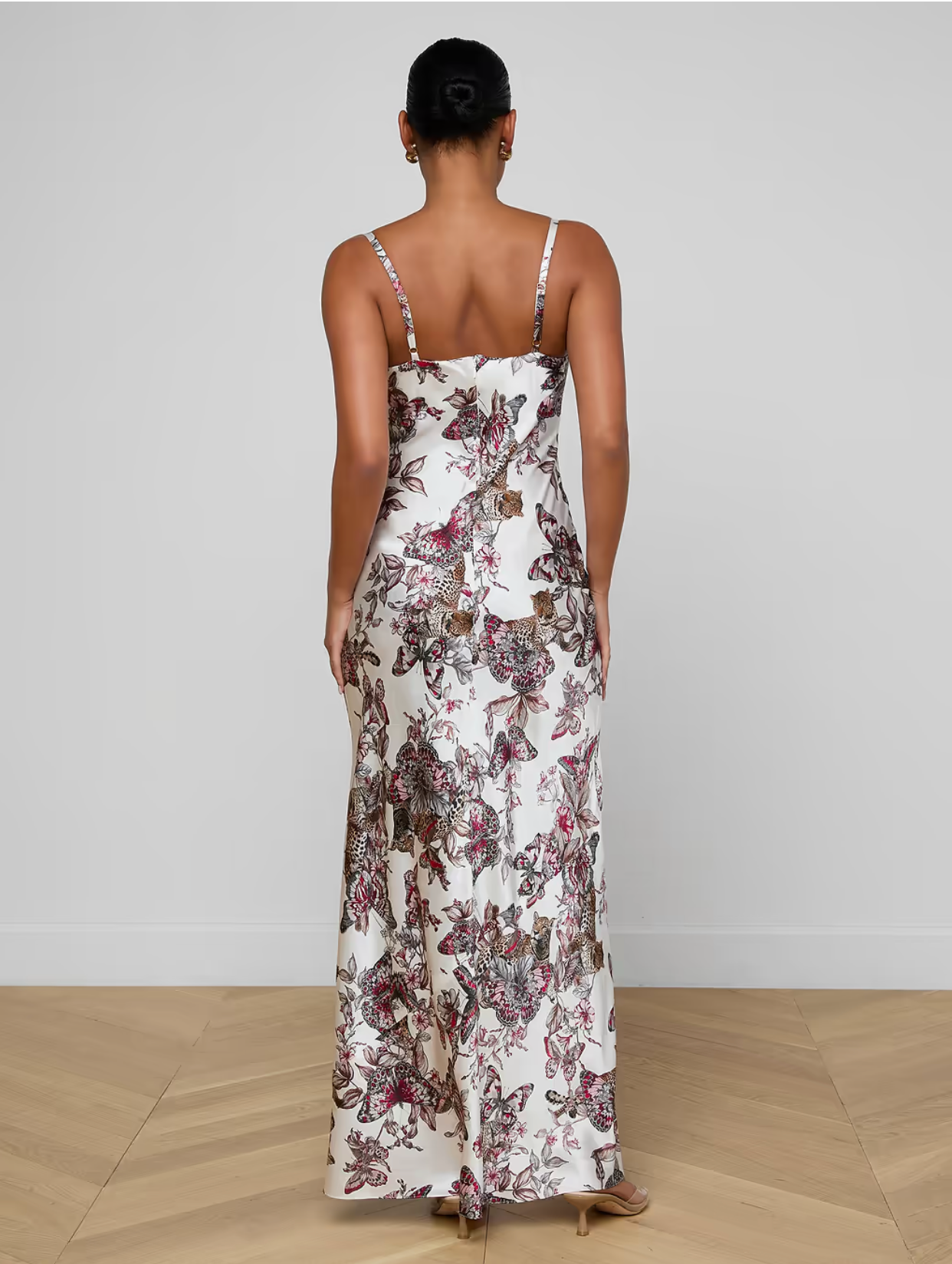 Sayla Bias Cut Maxi