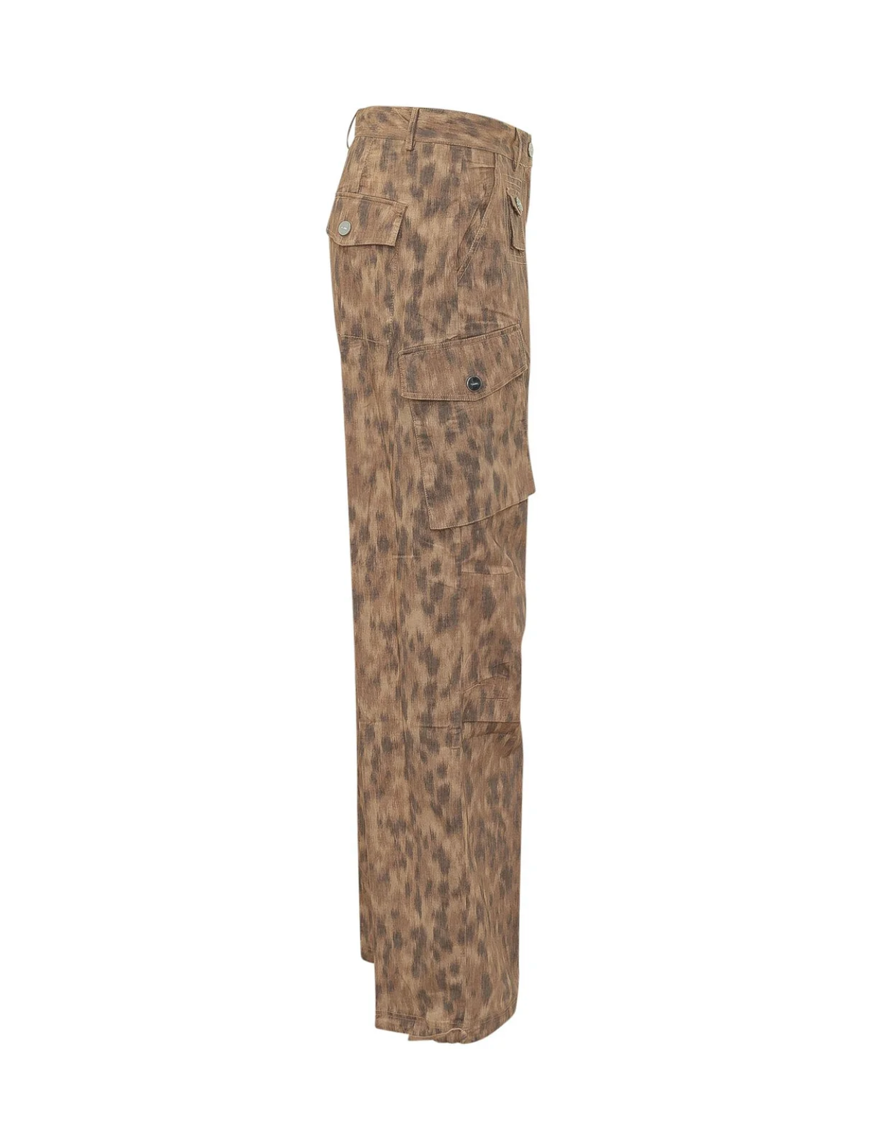 Stretch Cotton Pocket Cargo Pants