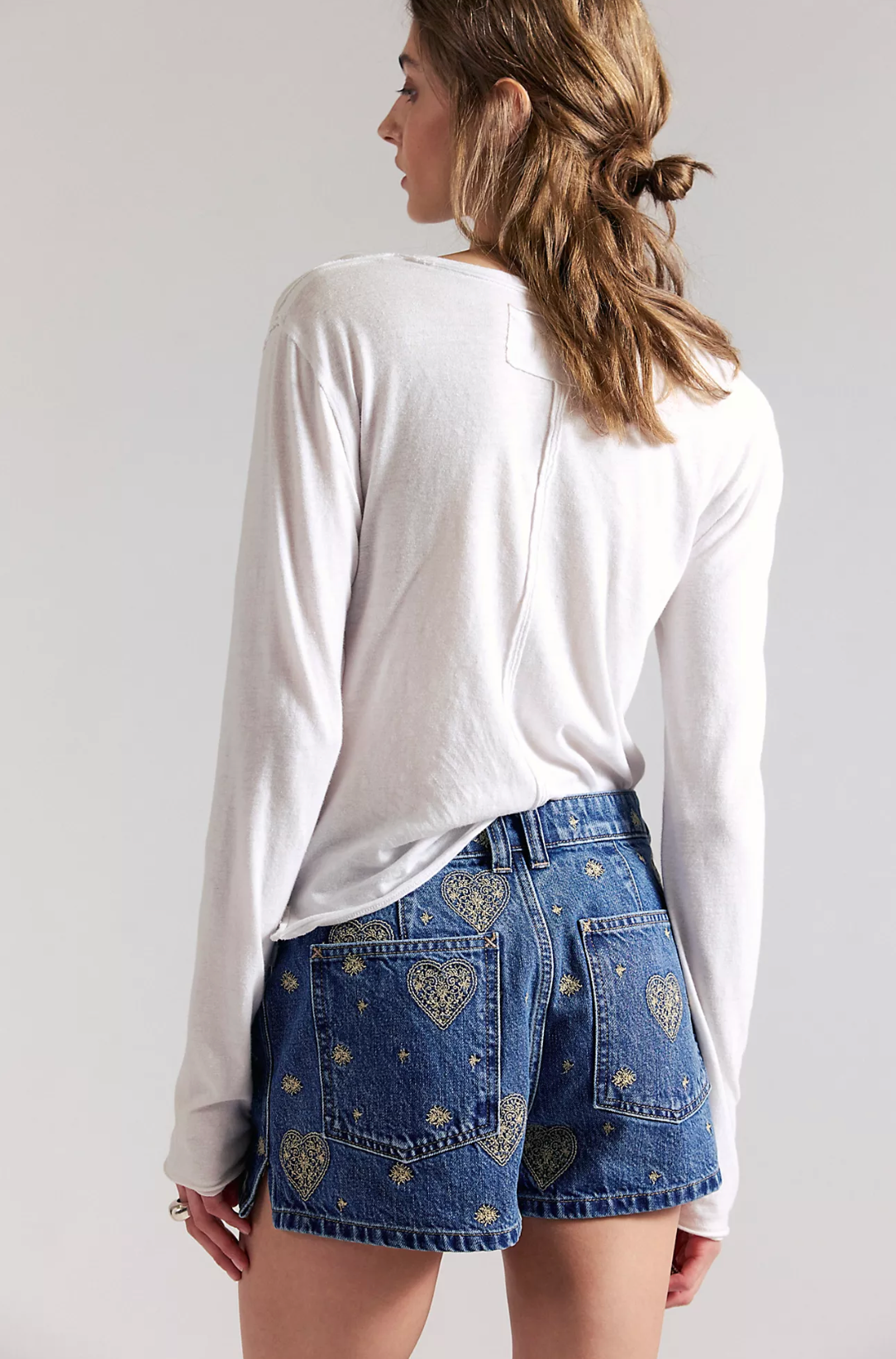 Bettie Embroidered Short