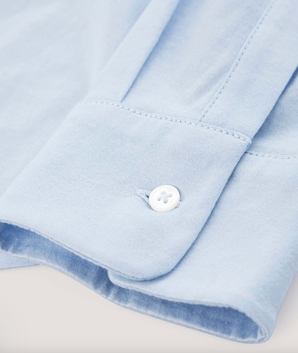 Jersey Button Down Shirt