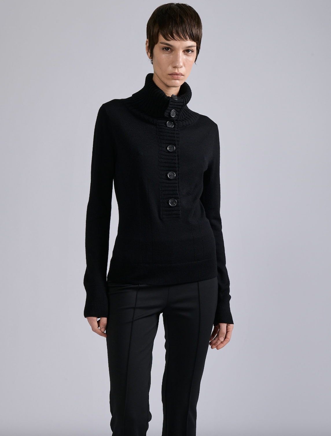 Heavy Rib Henley