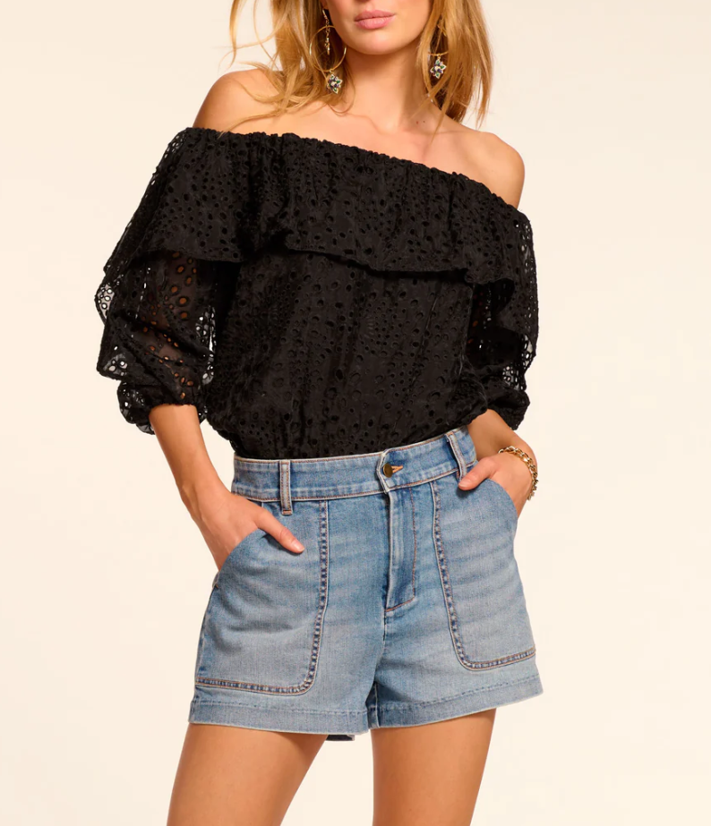 Hilary Short in Denim