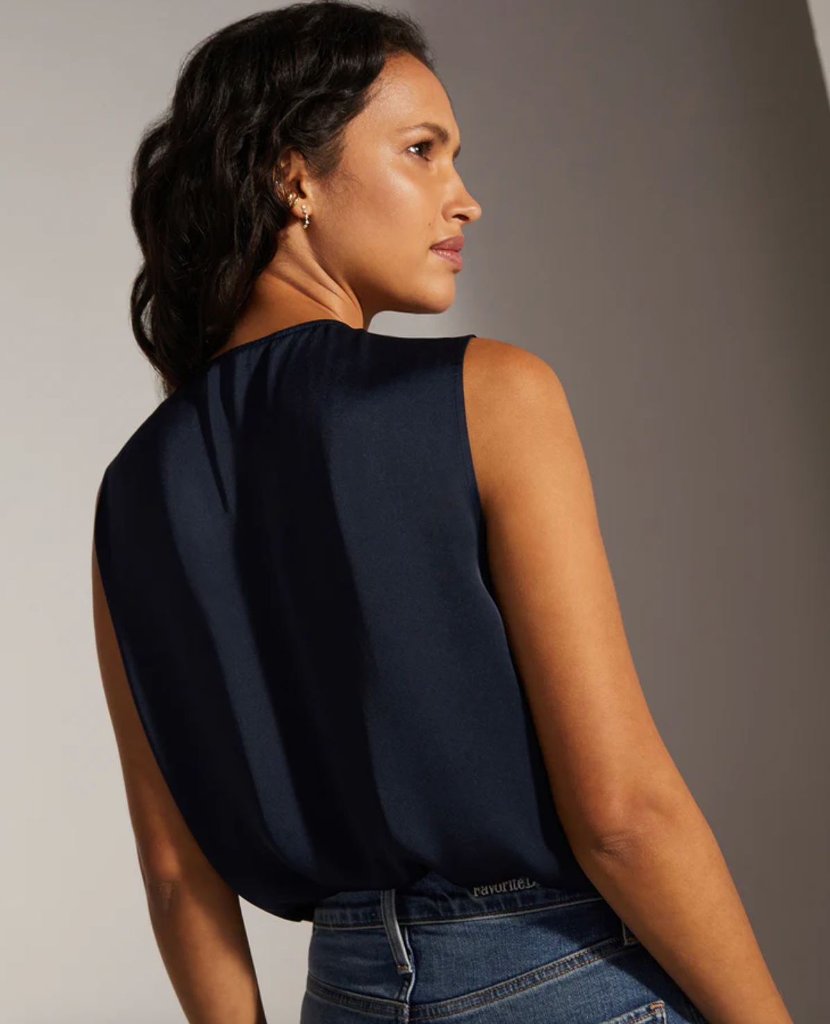 The Sleeveless Date Blouse