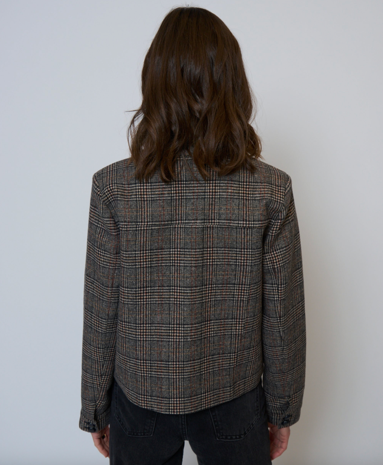 Eden Plaid Double Pocket Jacket