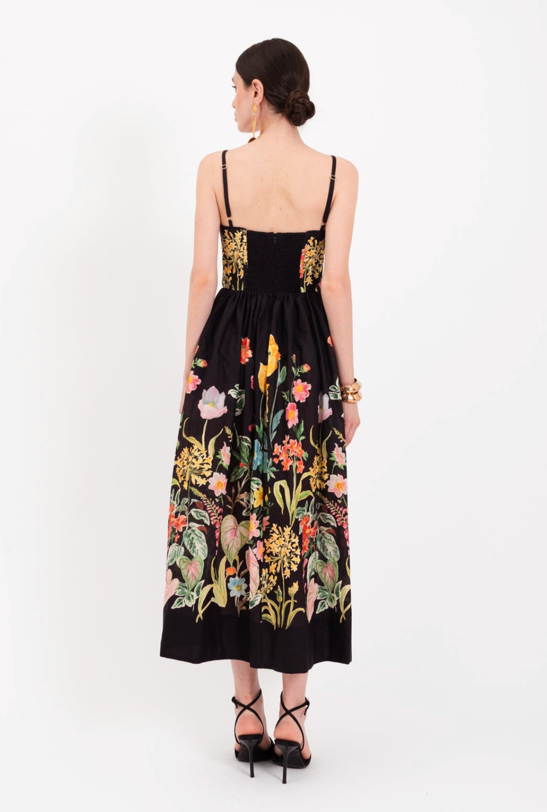 Printed Spaghetti Strap Dress