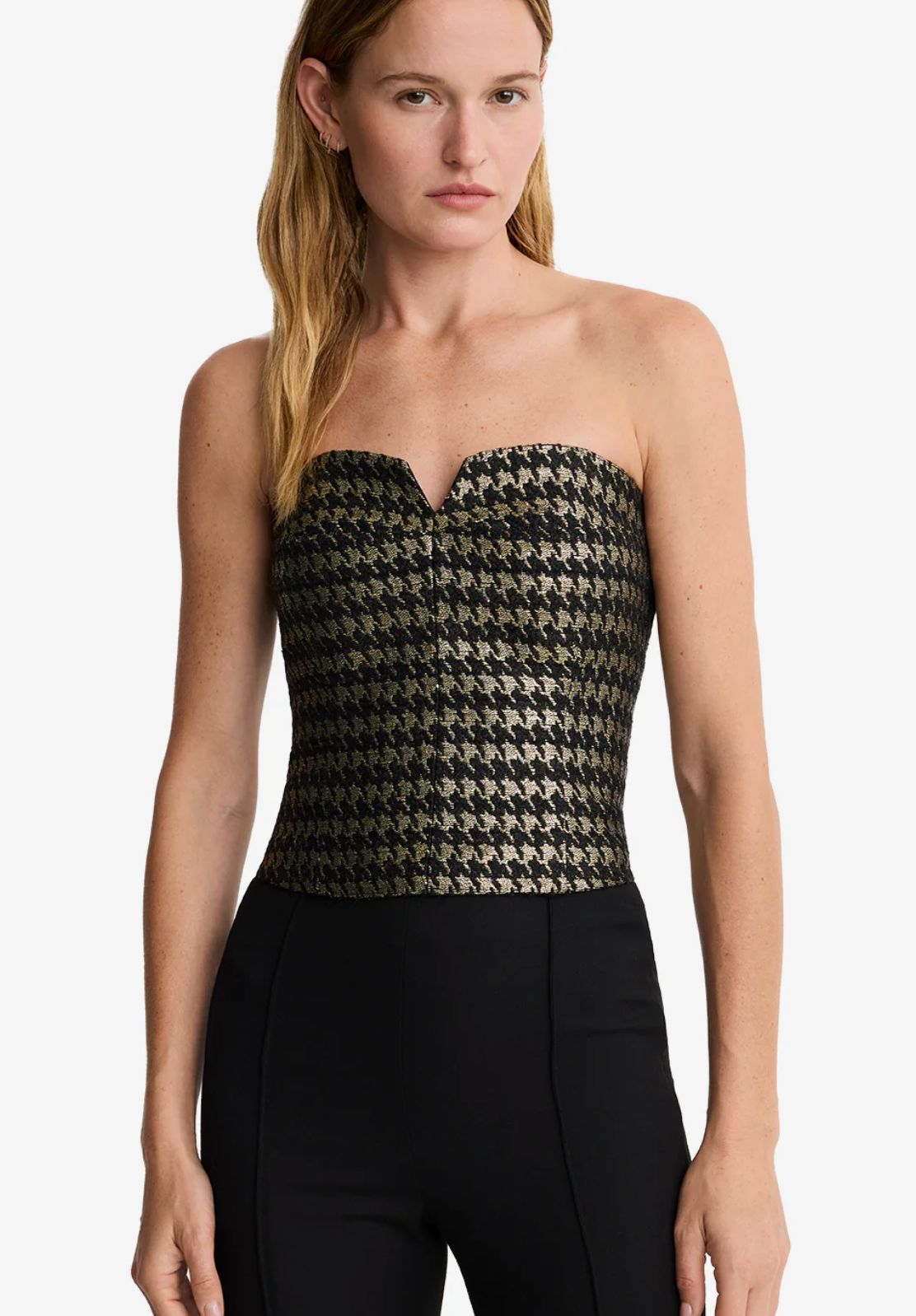 Bustier with Detachable Straps