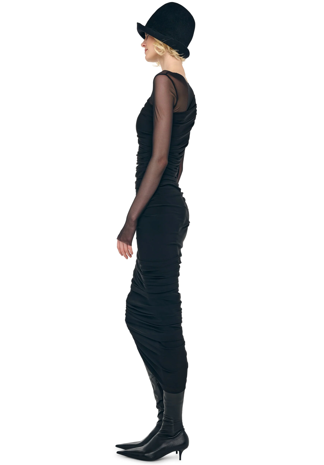 Long Sleeve Diana Gown + Legging With Footies