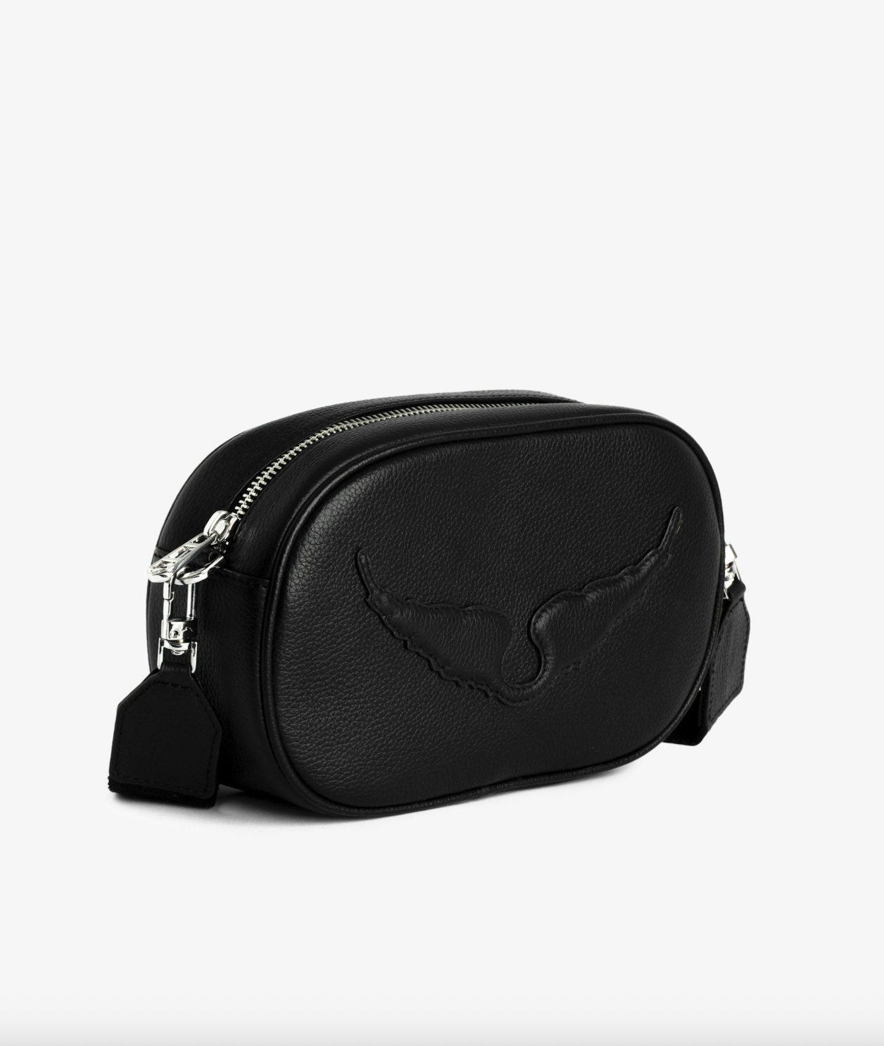 Rock with You Grained Leather Handbag