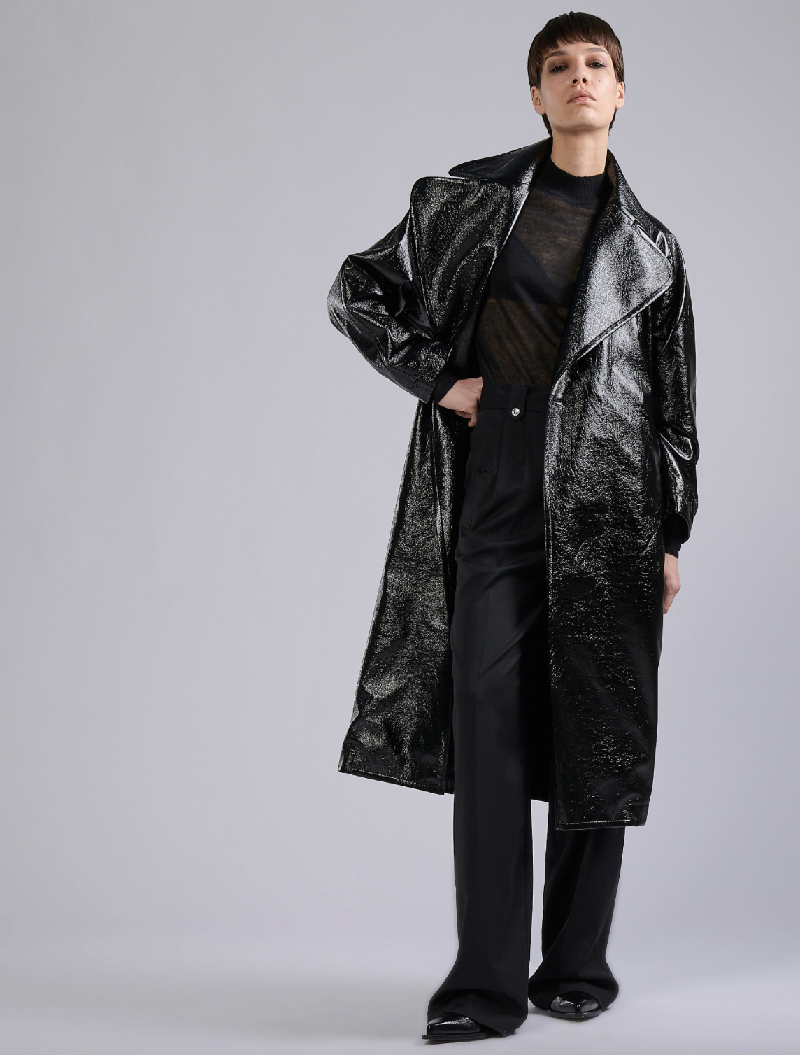Crinkle Texture Trench