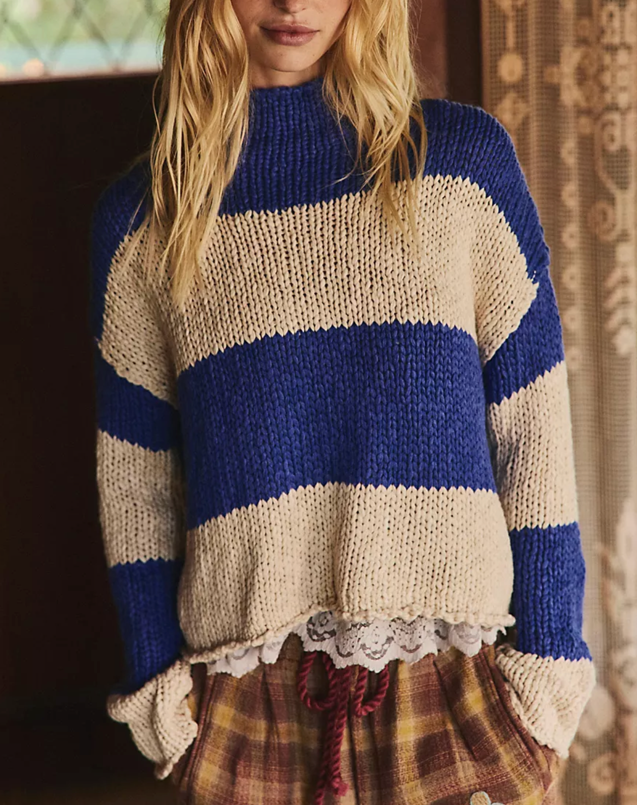 Opal Rugby Stripe Sweater