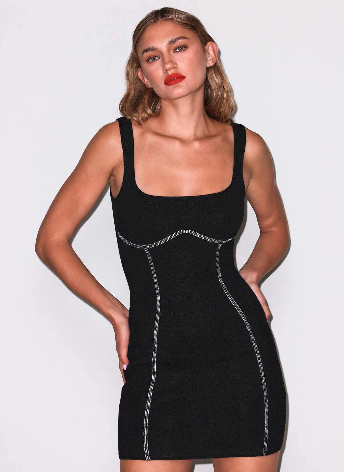 Hotfix Corset Dress