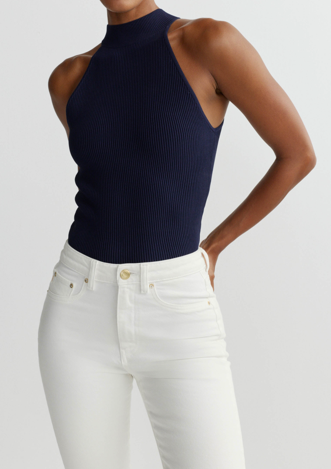 Mock Neck Top