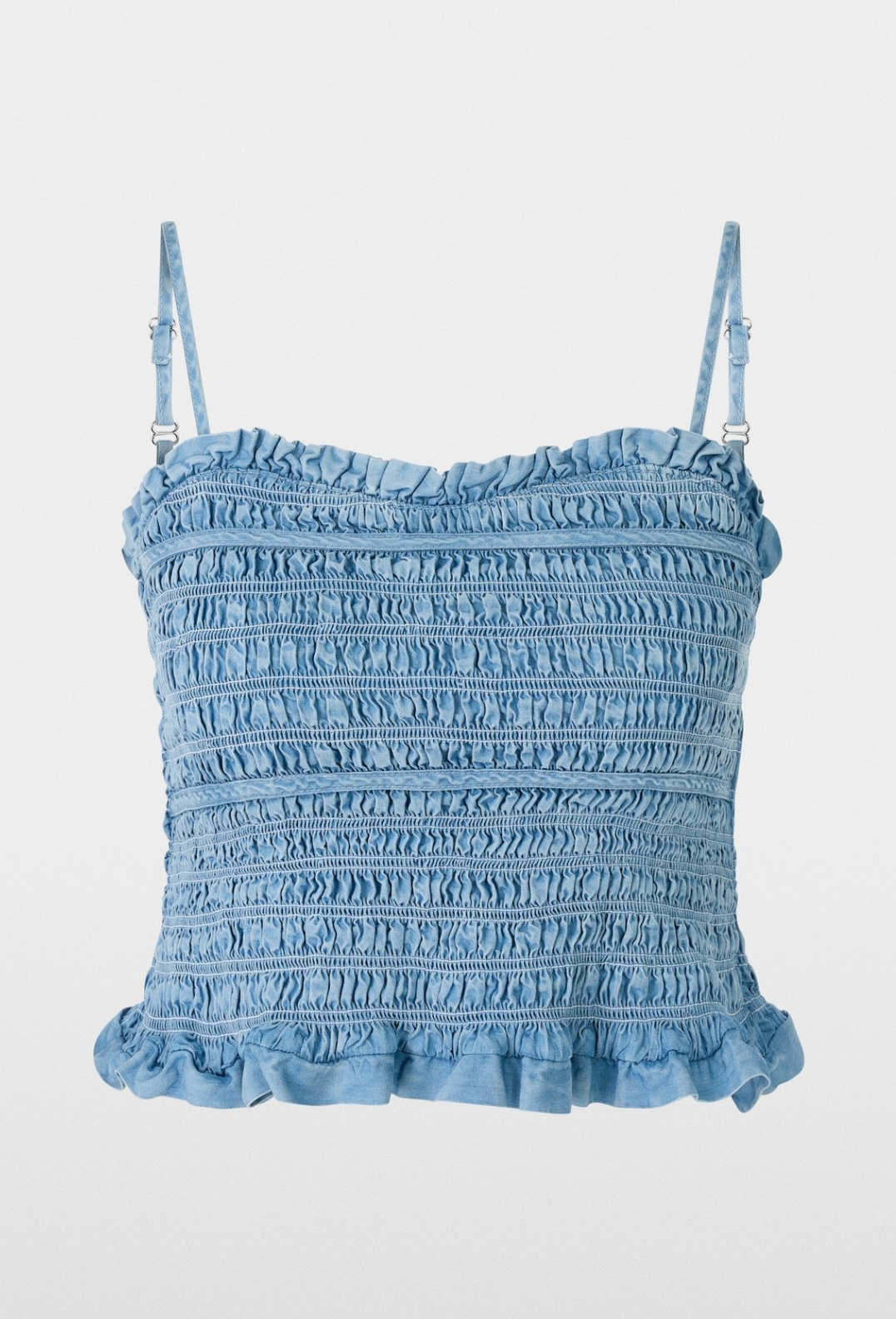 Ruffled Bustier