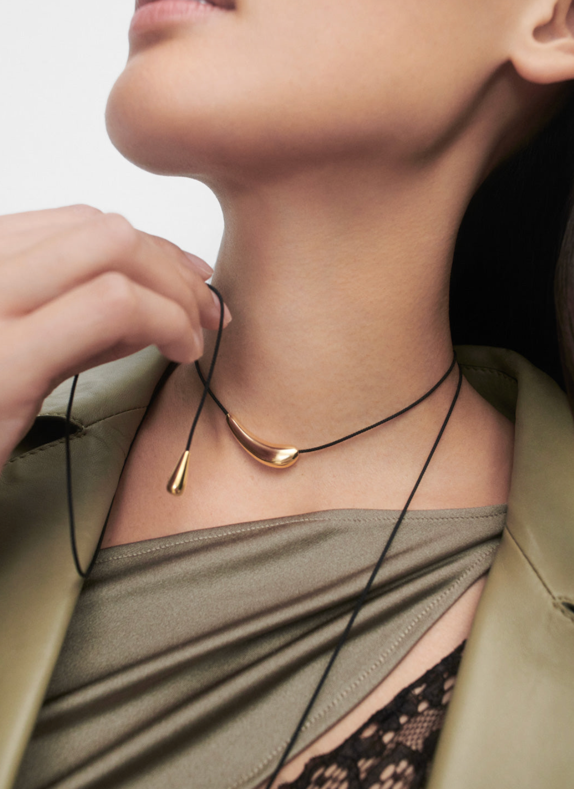 Orbit Cord Necklace
