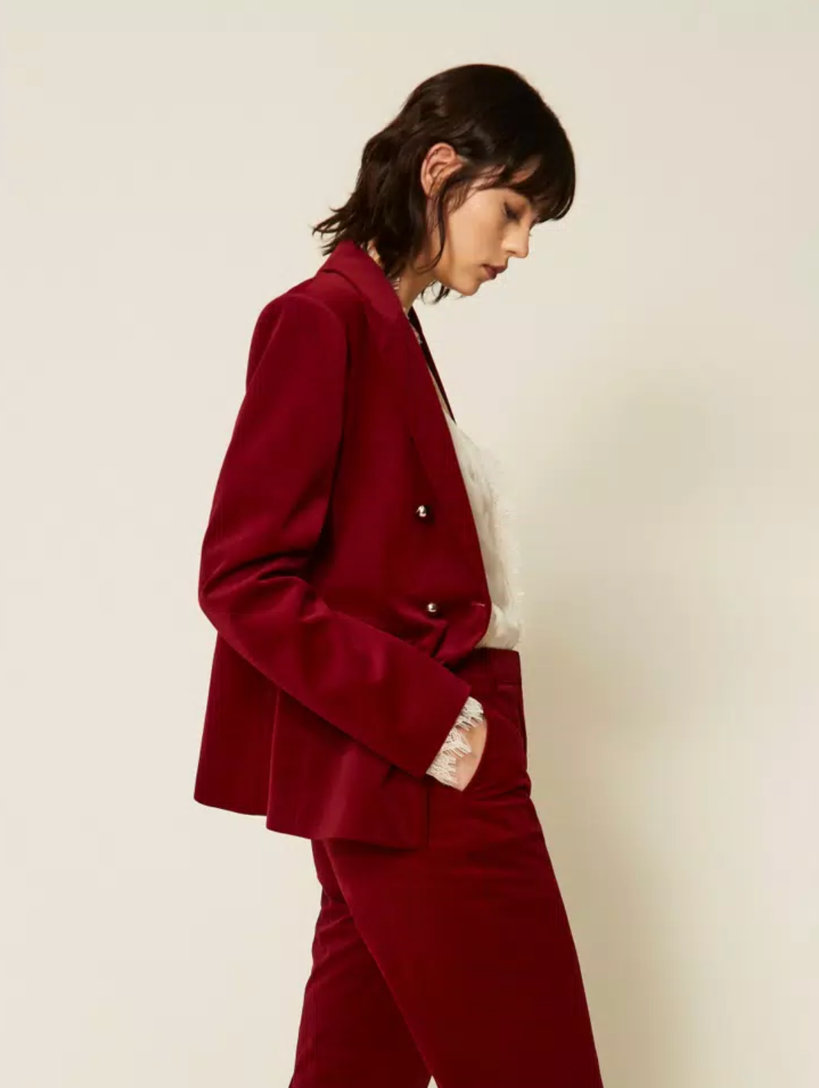Textured Blazer