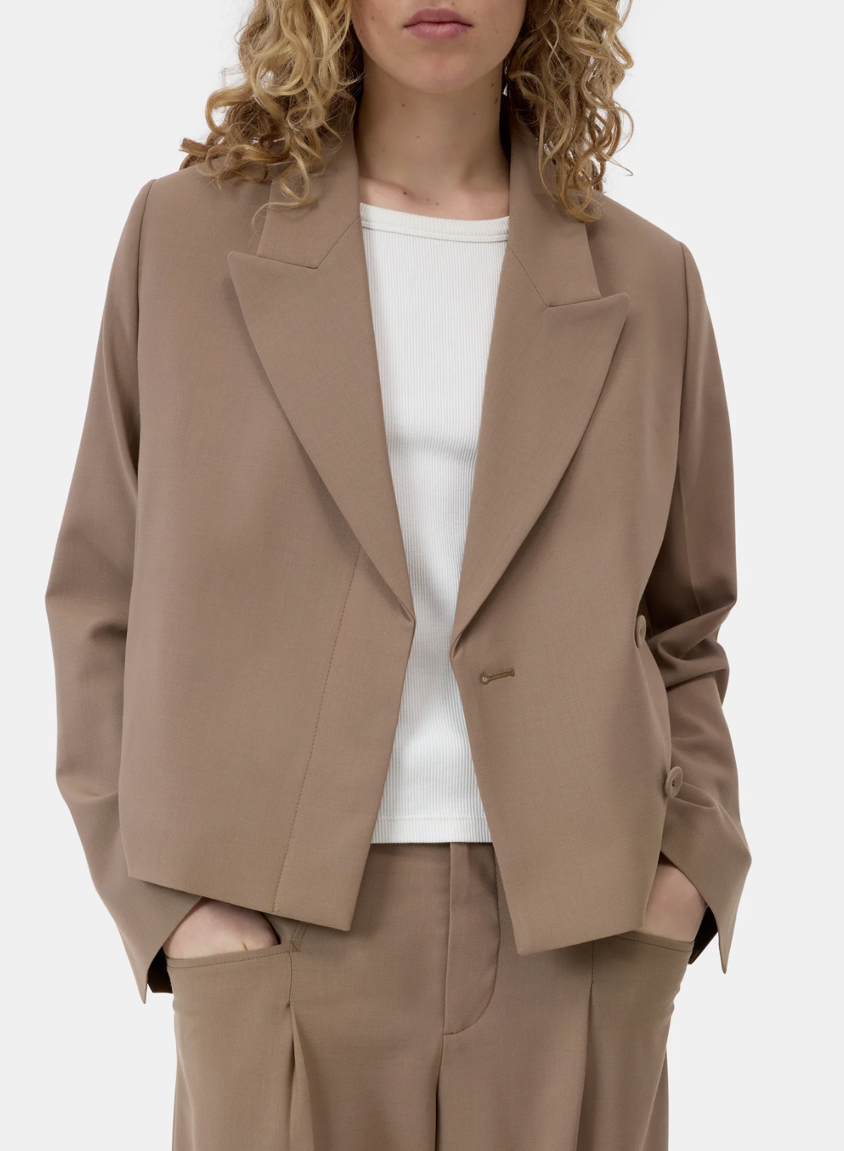 Cropped Blazer