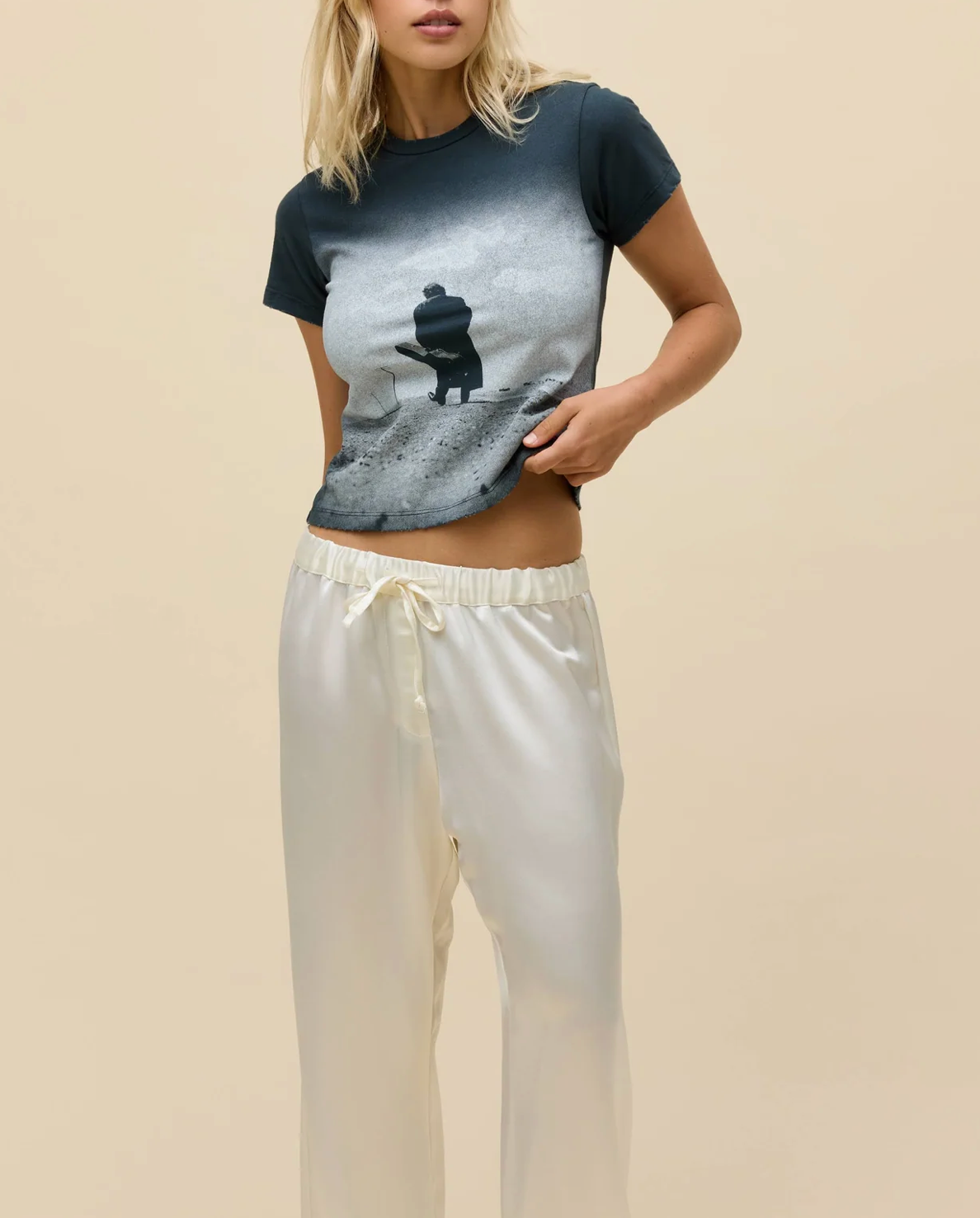 Johnny Cash Silhouette Vintage Tee