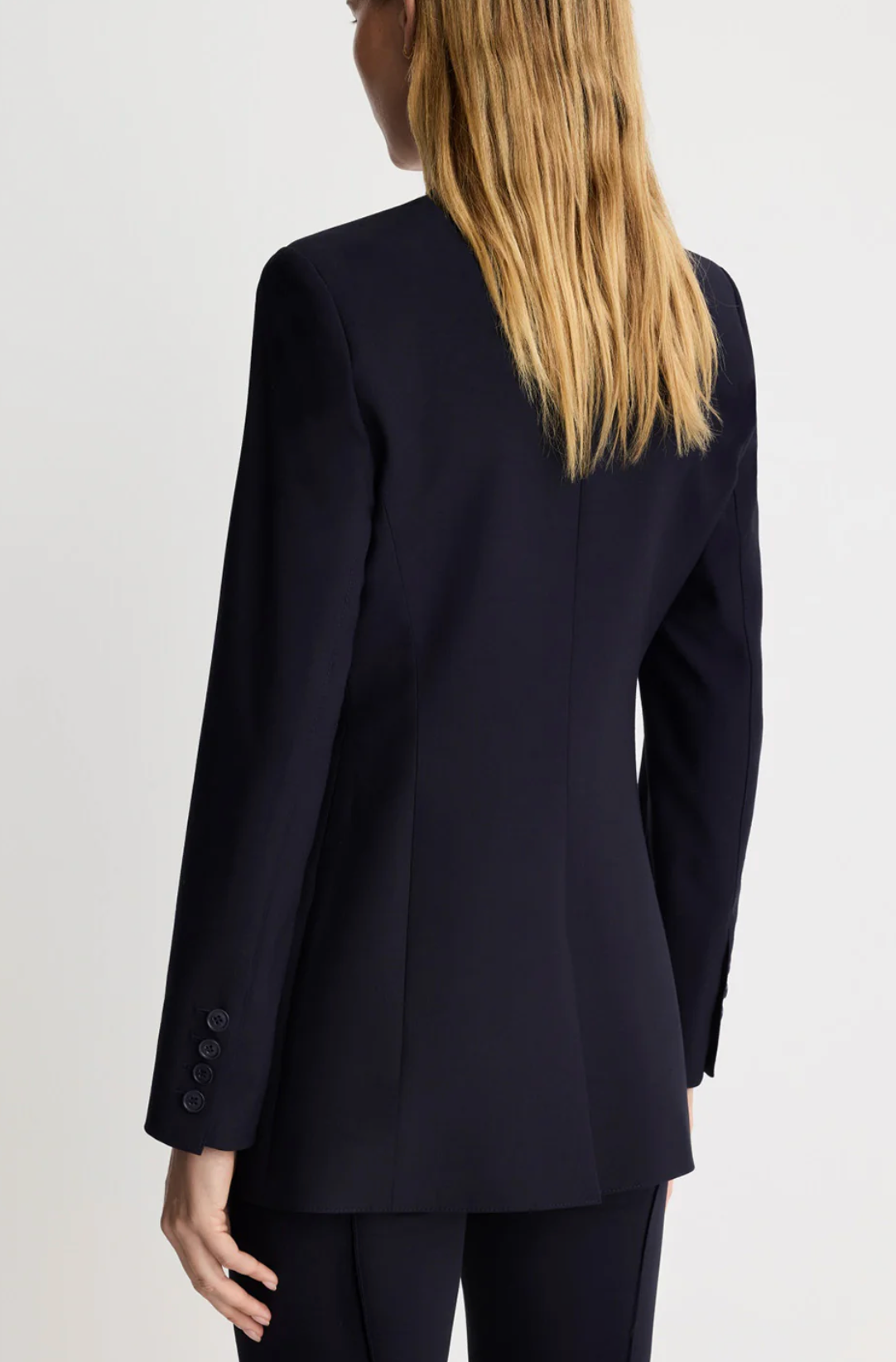 Collarless Blazer